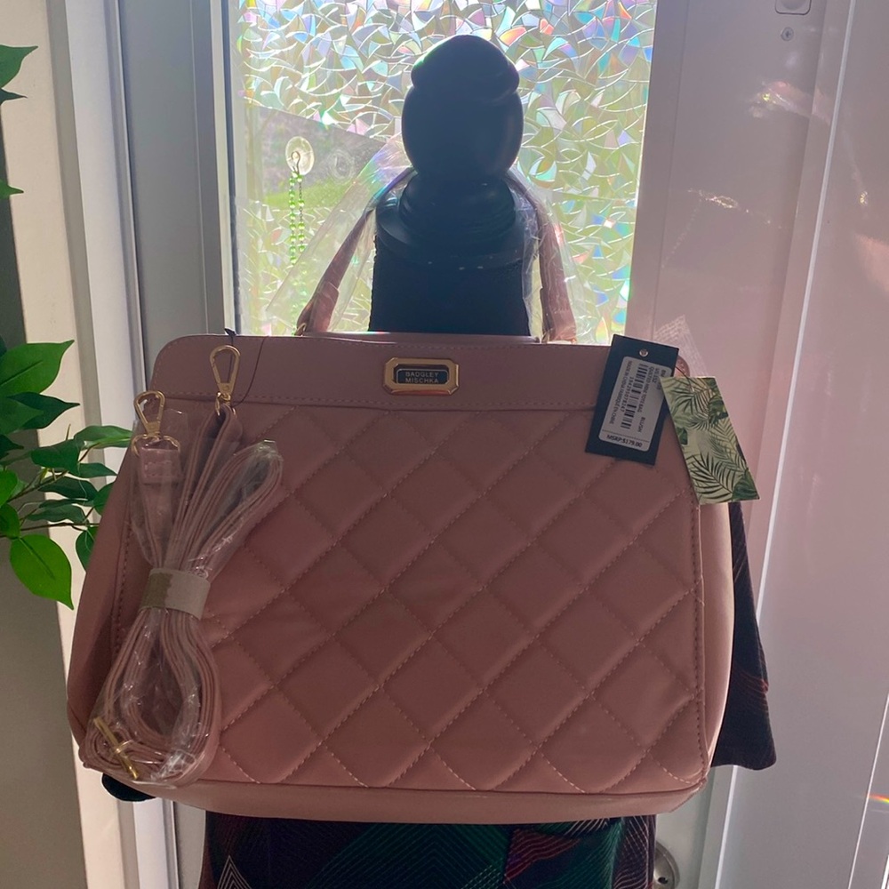 🆕Pink badgley Mischka pink bag